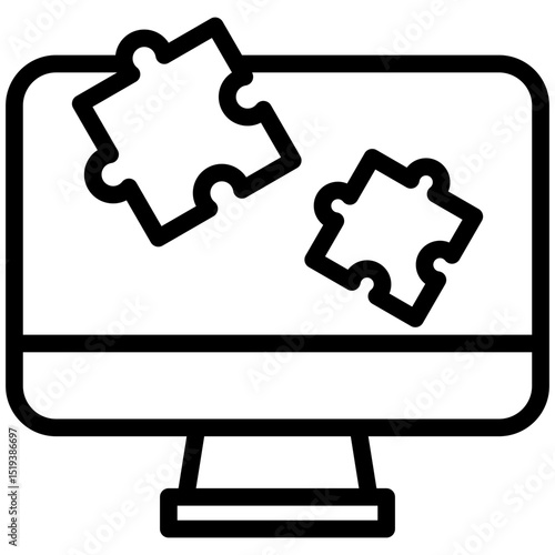 Model Icon Outline