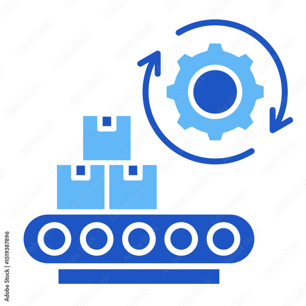 Manufacturing Process Icon Element For Design Manufacturing Process Icon Element For Design