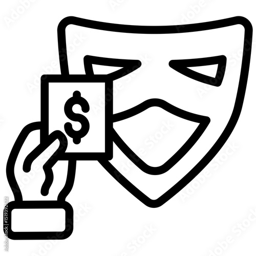 Cheat Icon Outline