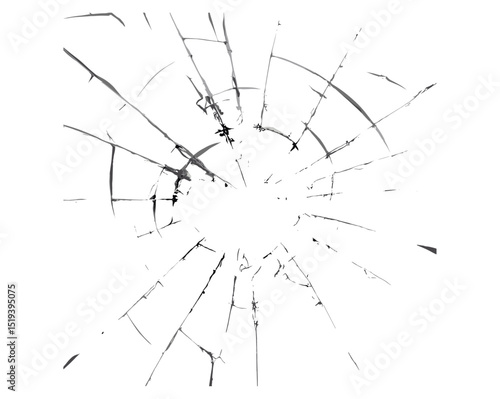 Distressed damaged wallpaper, broken glass texture, grunge punk background, cracked glass window, shuttered window, vintage overlay effect, vector illustration, industrial texture design.