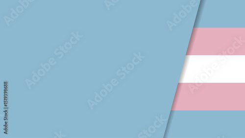 Trans Color LGBT Background with Blue Pink white Pride Month