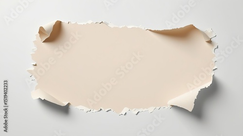 torn paper with space for text