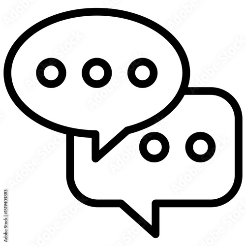 Chat Icon Outline