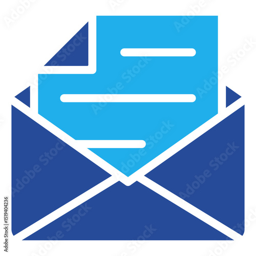 Email Icon Dual Tone Color