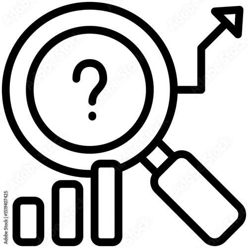 Forecasting Icon Outline