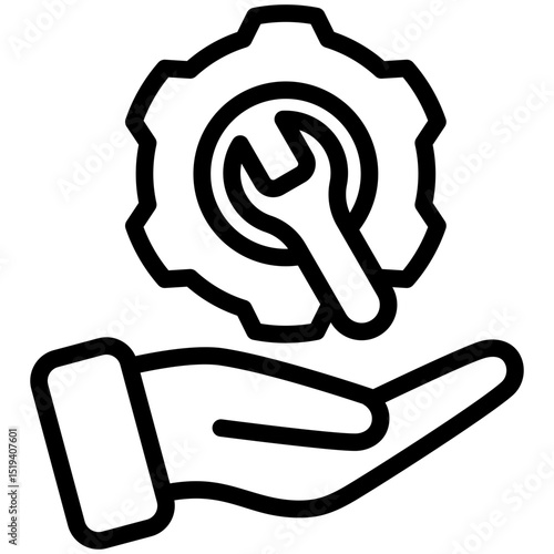 Maintenance Icon Outline