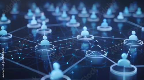 Global Network Connection Digital People Technology Abstract Background Futuristic Innovation Digitalization Modern Communication Social Media Online Interaction Internet Networked World Business     