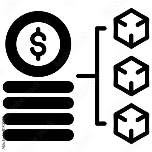 Stacked Currency Icon