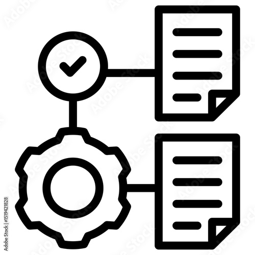 Organize Icon Outline