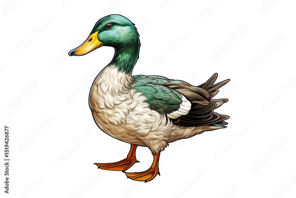 Obraz premium Duck (JPG 300Dpi 10800x7200)