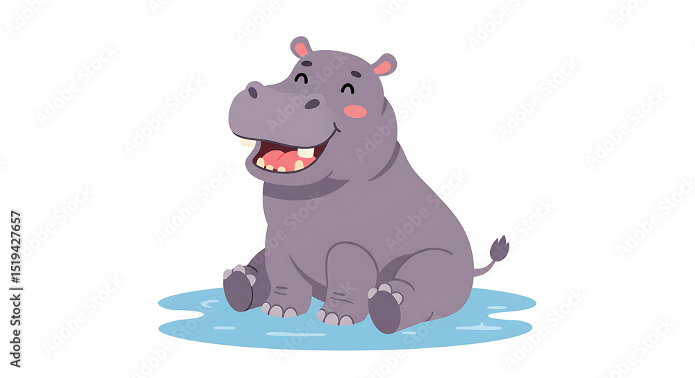 Animal ilustration simple flat vector in white background for design Animal ilustration simple flat vector in white background for design