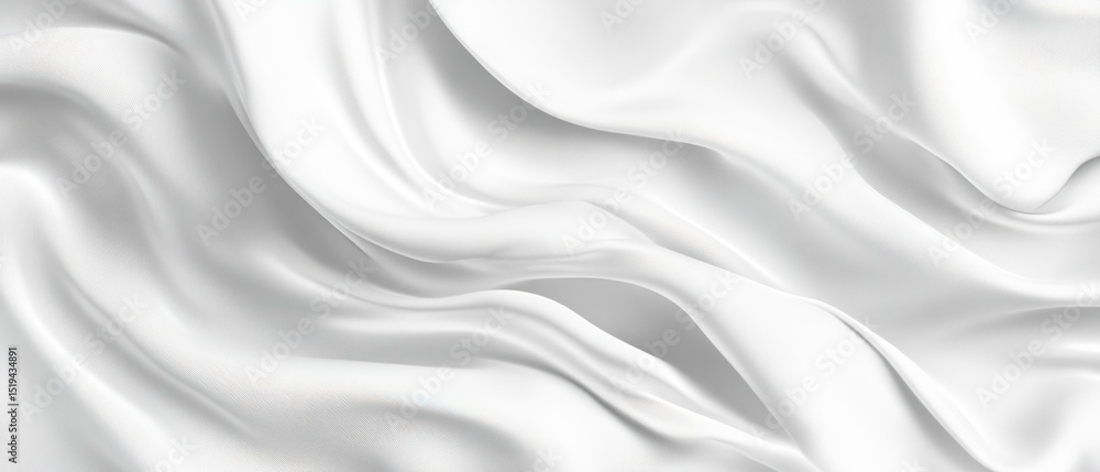 Obraz premium White fabric texture