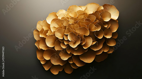 Gold Decorative Wall Art Sculpture