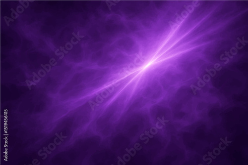 Abstract purple with light rays and a hint of smoke texture.