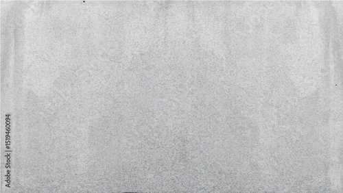 Grungy gray concrete wall with aged paper texture, a rough vintage surface design.