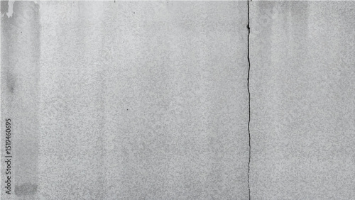 Grungy gray concrete wall with aged paper texture, a rough vintage surface design.