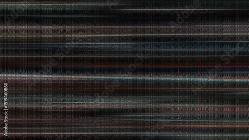 Tableau sur toile Signal Noise Horizontal Lines Background