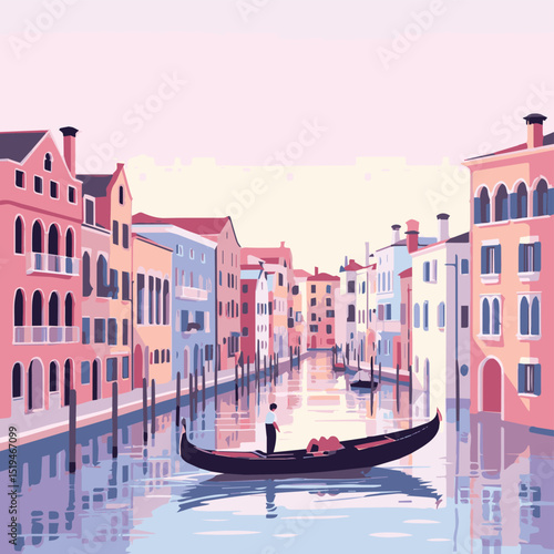 gondolas in venice