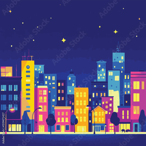 city at night