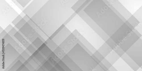 Minimal triangle geometric technology pattern. Abstract white square overlap background for card graphics design. abstract tech banner design. Modern graphic design.Abstract geometric business design.