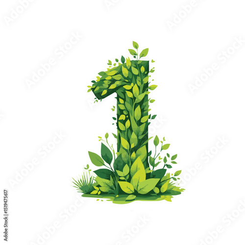 Eco Number One – Leafy Top-Grown Design
