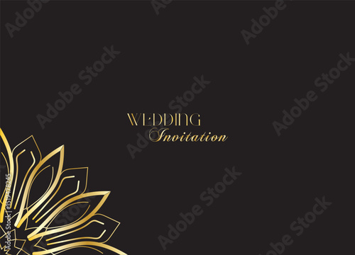 The Gold Mandala Wedding Iinvitation Card 19