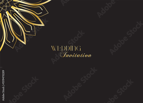 The Gold Mandala Wedding Iinvitation Card 19