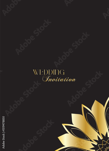 The Gold Mandala Wedding Iinvitation Card 19