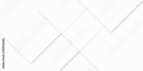 Modern white and gray technology concept diamond triangle geometric background Suit for business, corporate institution presentation.