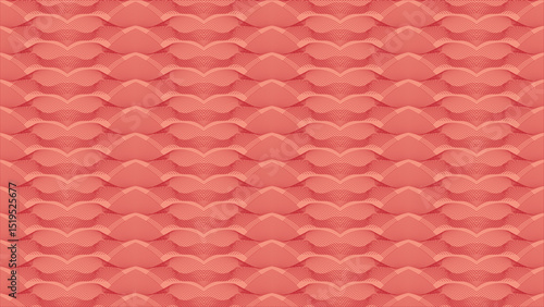 Red and pink leather texture pattern for roofing material design