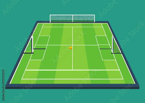tenis court
