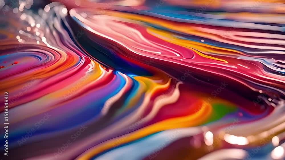 Insane Abstract Paint Mixing Over Soap Rainbows – 4K Slow Motion Insane Abstract Paint Mixing Over Soap Rainbows – 4K Slow Motion