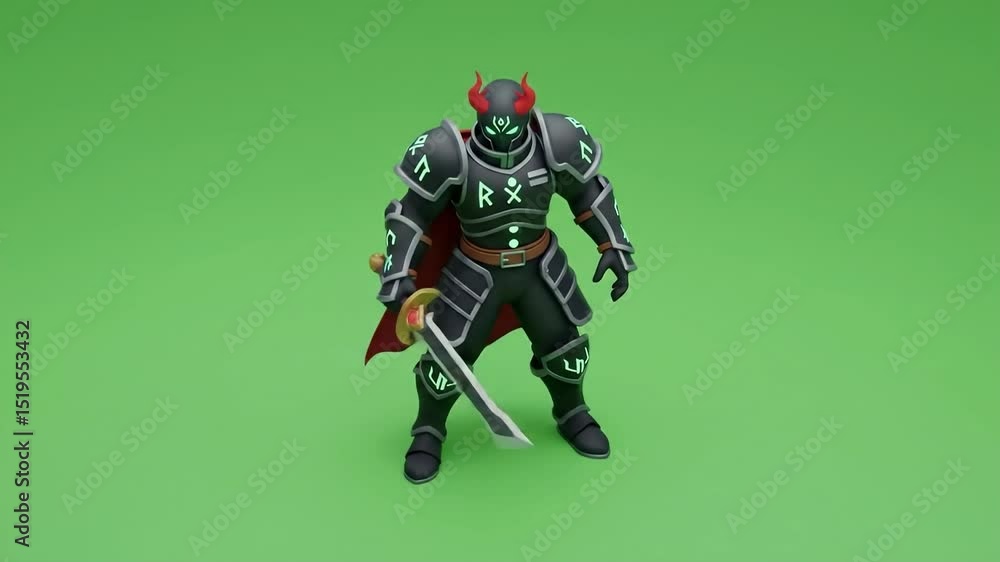Ancient Warrior in Armor: An imposing warrior, clad in formidable armor and wielding a gleaming sword against a verdant backdrop, embodies the spirit of valor and medieval grandeur. Ancient Warrior in Armor: An imposing warrior, clad in formidable armor and wielding a gleaming sword against a verdant backdrop, embodies the spirit of valor and medieval grandeur.