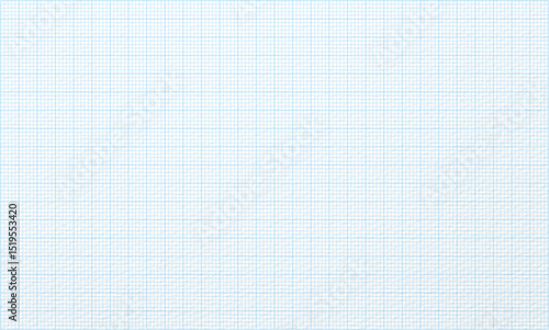 Texture of graph paper, Blue grid line paper sheet