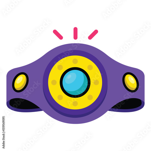Wrestling Vector style icon. Eps 10 file