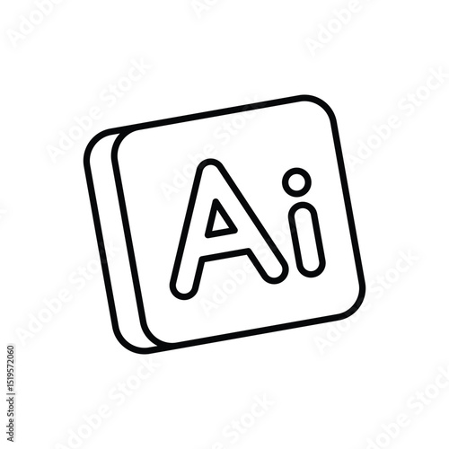 Illustrator Vector icon