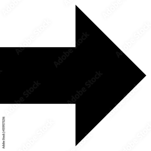 Free Download Black Right Arrow Vector Icon - GFXLoad