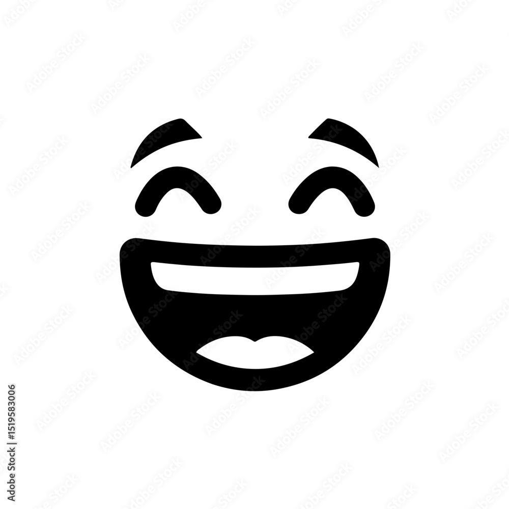 Smiling emoticon face happy emoji Smiling emoticon face happy emoji