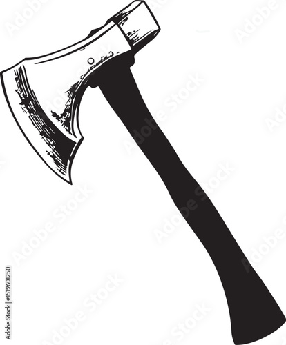 axe vector illustration