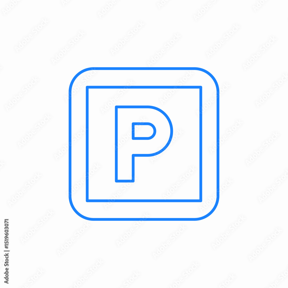 parking sign space icon sign vector parking sign space icon sign vector