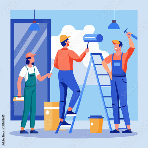 Bright and clean modern office space with minimalist design, spacious desks, natural light, ergonomic chairs, and organized workstations promoting productivity and focus.