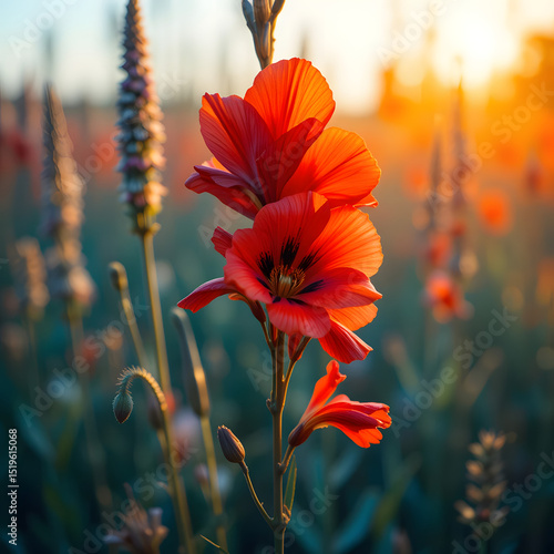 red poppy flower