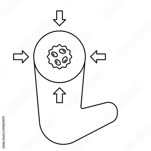 vasoconstriction icon