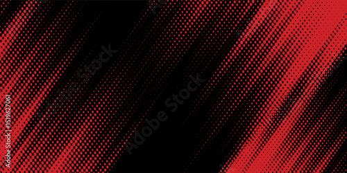 Halftone dots red and blue color pattern gradient grunge texture background. Dot pop art comic sport style vector illustration. modern background