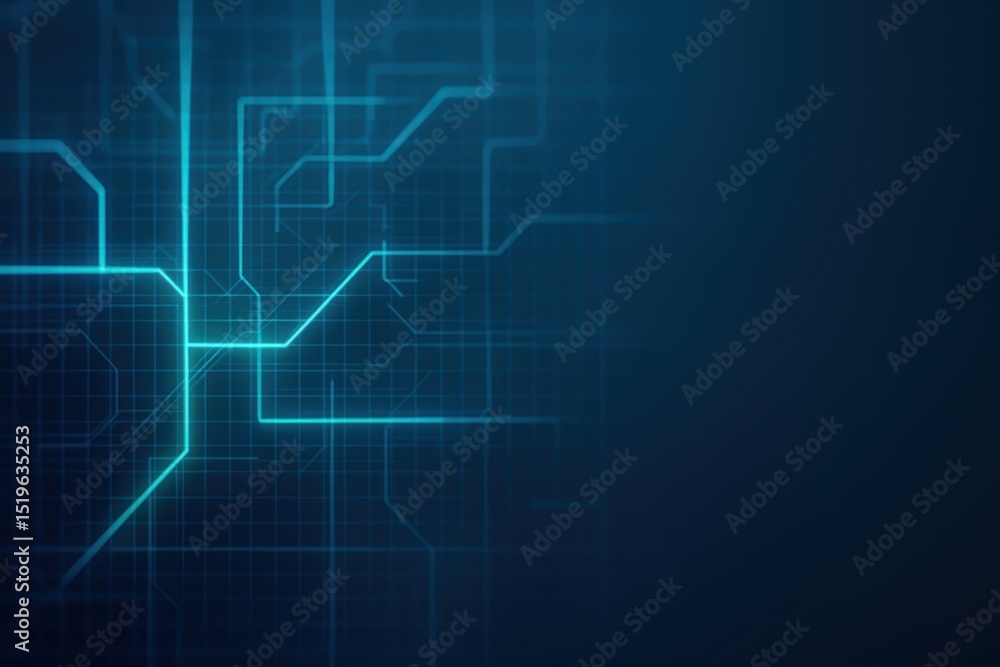 Abstract technology background with glowing lines and grid patterns for digital design projects Abstract technology background with glowing lines and grid patterns for digital design projects