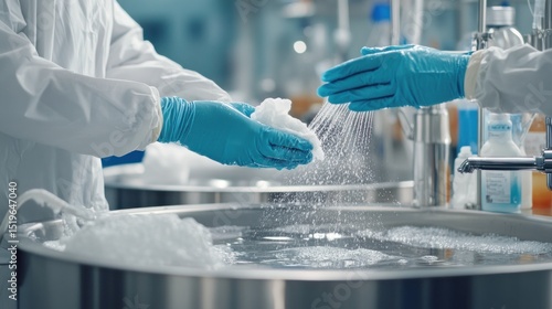 Industrial Cleaning Process
