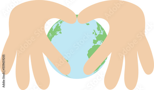 つながる大陸と希望の手 〜大西洋を越えて〜/Hands Across the Atlantic – Unity Between Continents