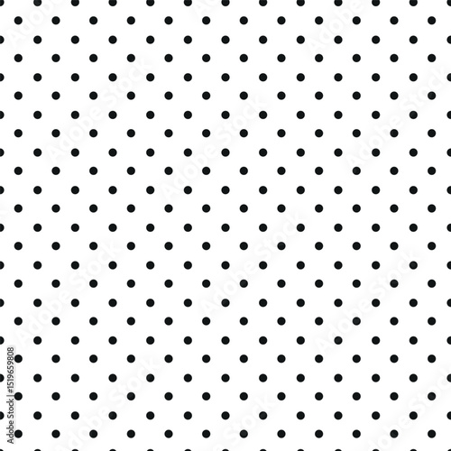 Polka dot vector background. Fashion trendy seamless pattern with circles. Retro wallpaper with dots. Abstract geometric allover print with points, for fabric, paper, textile, clothes and accessories