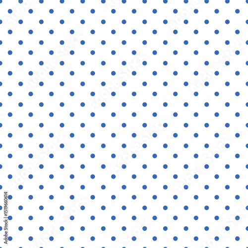 Polka dot vector background. Fashion trendy seamless pattern with circles. Retro wallpaper with dots. Abstract geometric allover print with points, for fabric, paper, textile, clothes and accessories