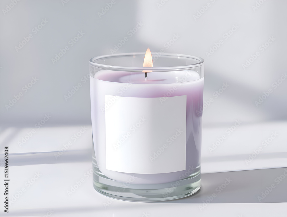 Candle mockup. Candle mockup.